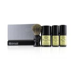 THE ART OF SHAVING The 4 Elements of the Perfect Shave Mid-Size Kit - Unscented (Pre-Shave Oil 30ml + Shaving Cream 45ml + After-Shave Balm 30ml + Brush)